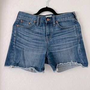 Madewell Denim Rolled Boy Short